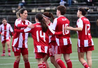 Ολυμπιακός – Εθνικός Καλαμάτας 11-0: Ασταμάτητες οι Ερυθρόλευκες