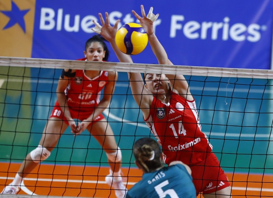 Μίλων – Ολυμπιακός 0-3 σετ: Άνετα οι ερυθρόλευκες στη Νέα Σμύρνη