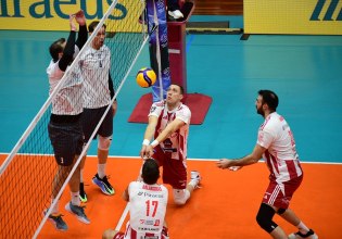 Ολυμπιακός ONEX – ΑΟ Φλοίσβος 3-1 σετ: Πήρε τη νίκη και σκέφτεται τη ρεβάνς στο CEV Cup