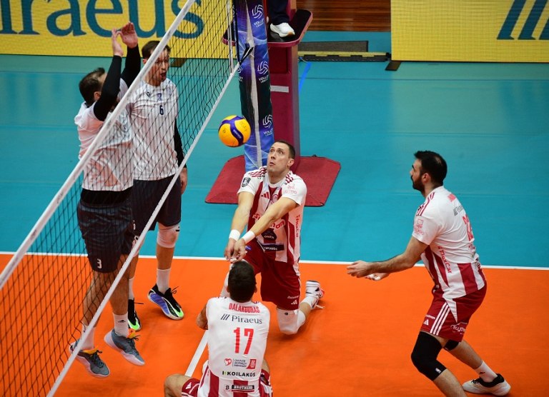 Ολυμπιακός ONEX – ΑΟ Φλοίσβος 3-1 σετ: Πήρε τη νίκη και σκέφτεται τη ρεβάνς στο CEV Cup