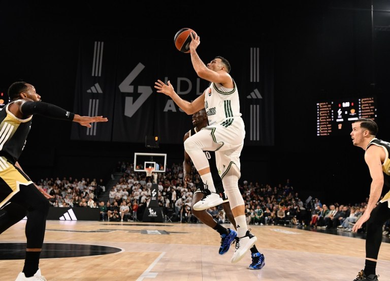 Βιλερμπάν – Παναθηναϊκός 78-79: Με κορυφαίο τον Κώστα Σλούκα οι «πράσινοι»