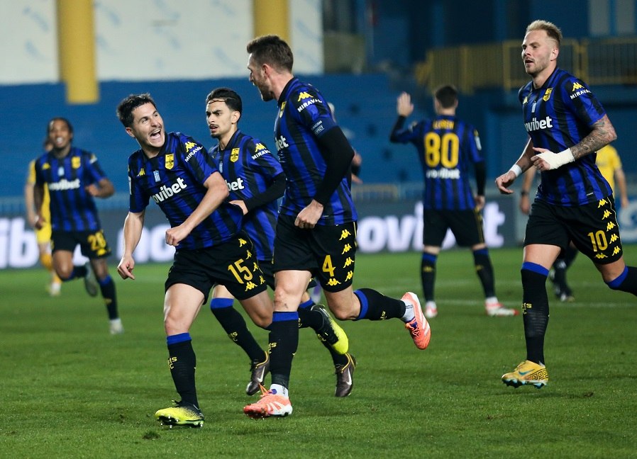 Παναιτωλικός – Άρης 0-1: Με κεφαλιά «κανονιά» του Φαμπιάνο! (vids)