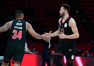 Ολυμπιακός – Περιστέρι 94-71: Εύκολη νίκη με σούπερ Πίτερς – Ανεβάζει στροφές ο Τζόσεφ