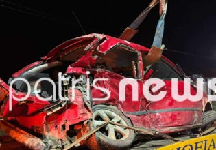 Αμαλιάδα: Ένας νεκρός μετά από σύγκρουση δύο οχημάτων – Τρεις τραυματίες, ο ένας σοβαρά