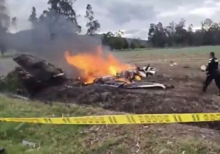 Κολομβία: Έξι νεκροί σε συντριβή ιδιωτικού αεροσκάφους – Δημοφιλής τραγουδιστής μεταξύ των θυμάτων [βίντεο]