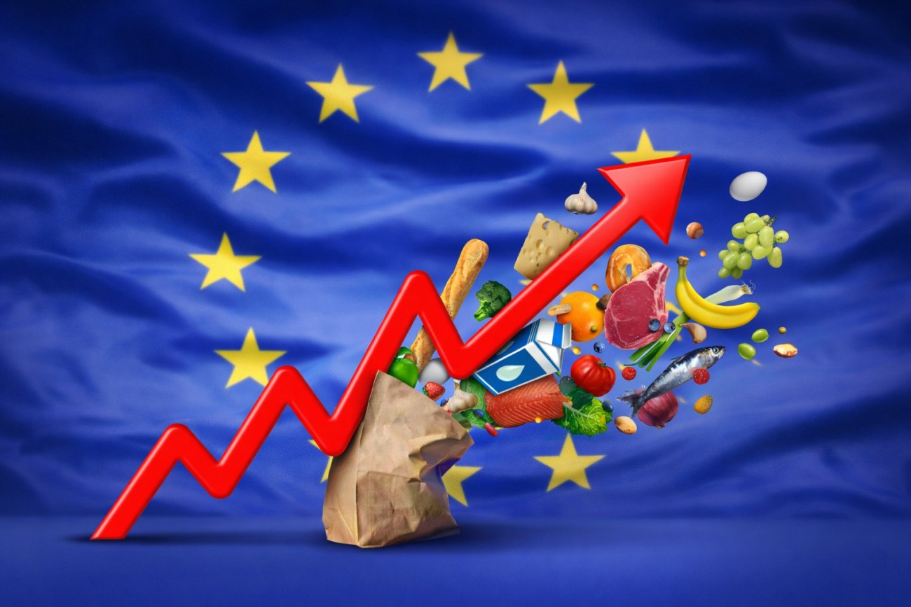 Πληθωρισμός τροφίμων: Σε υψηλά επίπεδα στην Ευρωζώνη – Μεγάλες ανατιμήσεις σε κρέας, καφέ, τσάι και κακάο