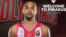 Ενίσχυση στα γκαρντ για τον Ολυμπιακό, ανακοίνωσε τον Κόρι Τζόσεφ (pic)