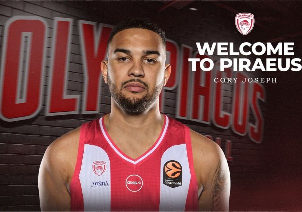 Ενίσχυση στα γκαρντ για τον Ολυμπιακό, ανακοίνωσε τον Κόρι Τζόσεφ (pic)