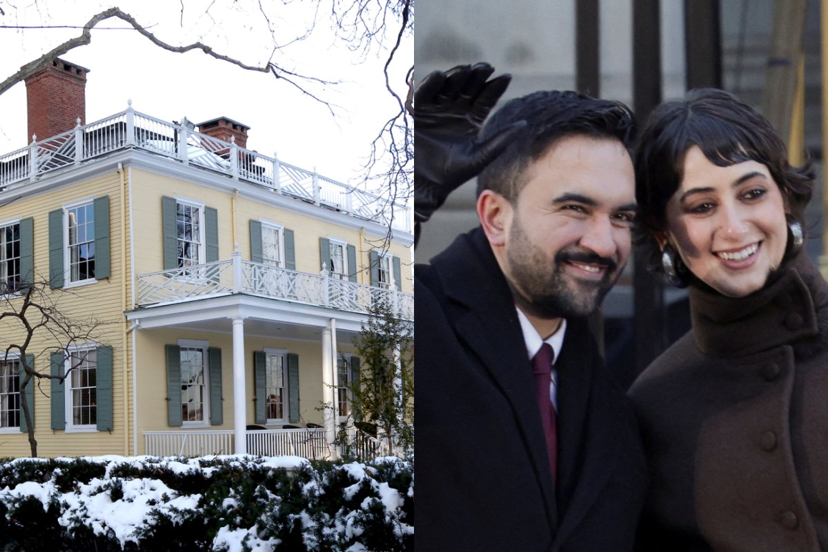 Τα φαντάσματα του Gracie Mansion, που πλέον ο Ζοχράν Μαμντάνι και η Ράμα Ντουβάτζι αποκαλούν σπίτι τους