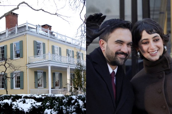 Τα φαντάσματα του Gracie Mansion, που πλέον ο Ζοχράν Μαμντάνι και η Ράμα Ντουβάτζι αποκαλούν σπίτι τους