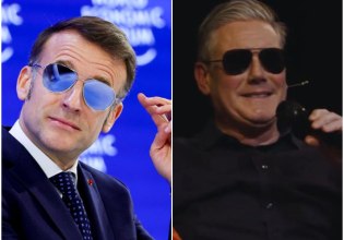 «Bonjour…»: Ο Στάρμερ τρολάρει τον Μακρόν για την εμφάνιση αλά «Top Gun» στο Νταβός