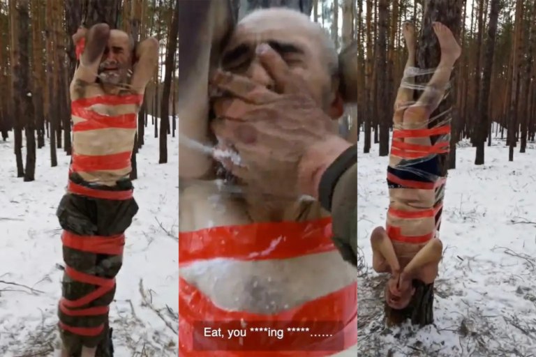 Ρωσία: Φρικτά βασανιστήρια στον στρατό – Τιμωρούν άνδρες για ανυπακοή δένοντάς τους ανάποδα σε δέντρα