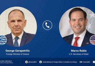 Τηλεφωνική επικοινωνία Γεραπετρίτη-Ρούμπιο εν όψει Στρατηγικού Διαλόγου