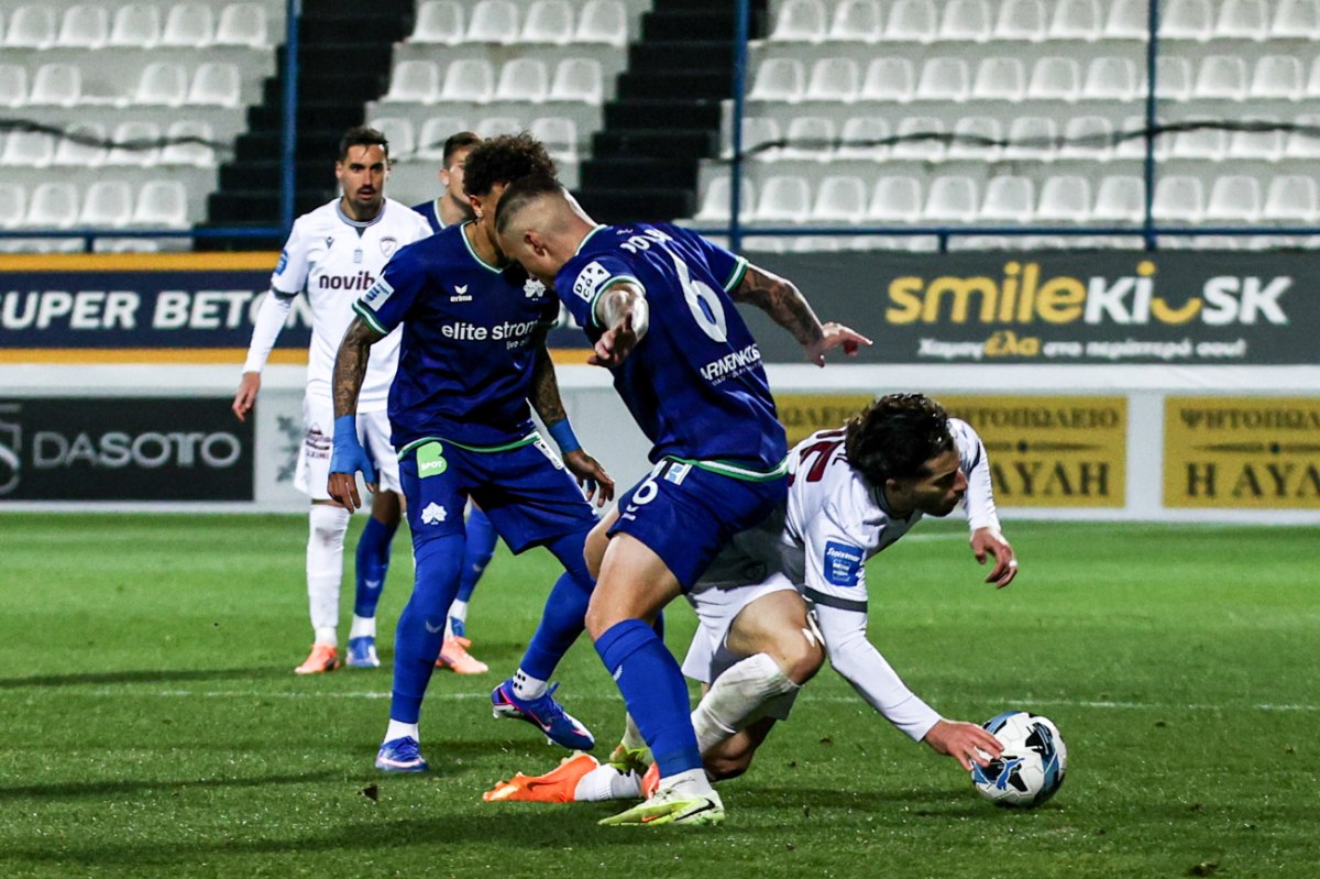 Κηφισιά-ΑΕΛ NOVIBET 1-1: «’Εμφραγμα» στο 89’ για τη Θεσσαλική ομάδα στο σούπερ ματς της Νεάπολης