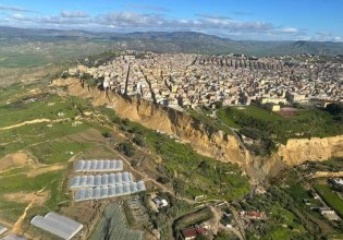 Σικελία: Το Νισέμι «ταλαντεύεται» στον γκρεμό λόγω κατολίσθησης – Κατάσταση έκτακτης ανάγκης στη Νότια Ιταλία