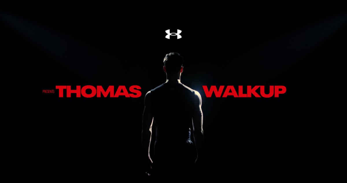 UNDER ARMOUR: Νέα καμπάνια με πρωταγωνιστή τον Thomas Walkup