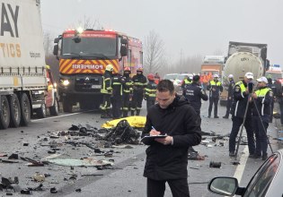 Εικόνες από το τροχαίο στη Ρουμανία – Αμορφη μάζα το βαν με τους φιλάθλους του ΠΑΟΚ