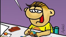 Αρκάς: Το σκίτσο της ημέρας με χιούμορ και πολλά χρώματα