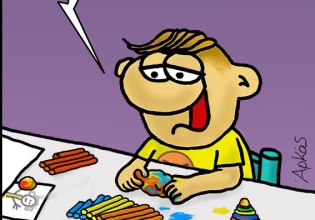 Αρκάς: Το σκίτσο της ημέρας με χιούμορ και πολλά χρώματα