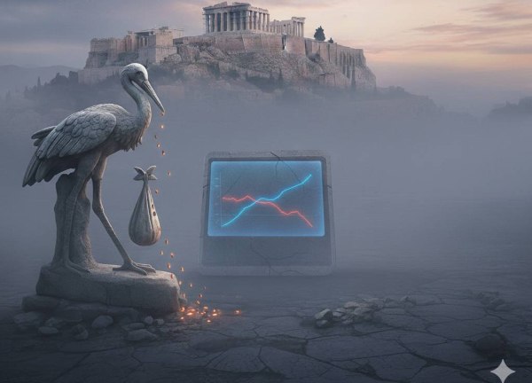 Δημογραφικό: Το 2025 οι λιγότερες γεννήσεις στην ιστορία – Χάνουμε κάθε χρόνο τον πληθυσμό μιας μεγάλης πόλης