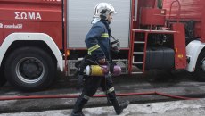 Φωτιά σε φούρνο στο κέντρο της Αθήνας – Προσωρινή διακοπή κυκλοφορίας