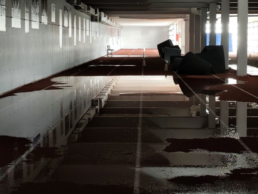 Πλημμύρισε το Κλειστό Προπονητήριο στίβου στο ΟΑΚΑ – Ανακοίνωση ΣΕΓΑΣ με αιχμές για την Πολιτεία