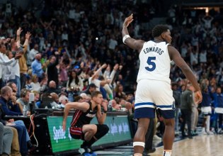 Με τρομερό Έντουαρντς, οι Τίμπεργουλβς έσπασαν το σερί των Χιτ (vids)