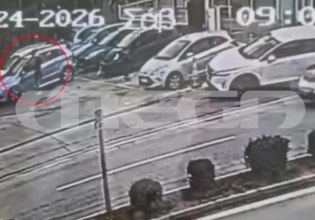 Βριλήσσια: Βίντεο ντοκουμέντο από τη στιγμή της παράσυρσης της υπαλλήλου έξω από τα ΕΛΤΑ