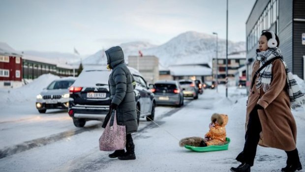 Γροιλανδία Τραμπ Νταβός