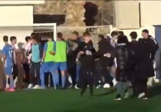 Ξύλο σε αγώνα πρωταθλήματος Νέων στην Ισπανία – Εισέβαλαν στο γήπεδο και οι γονείς! (vids)