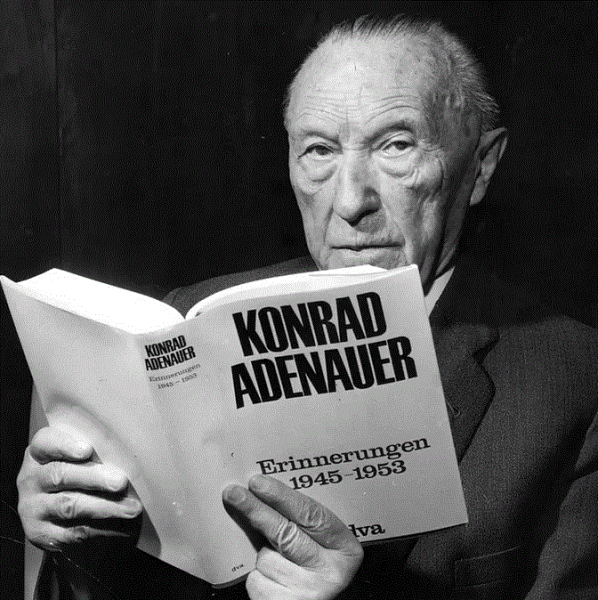 Κόνραντ Αντενάουερ: Εργασία με ηρεμία και οικονομία δυνάμεων