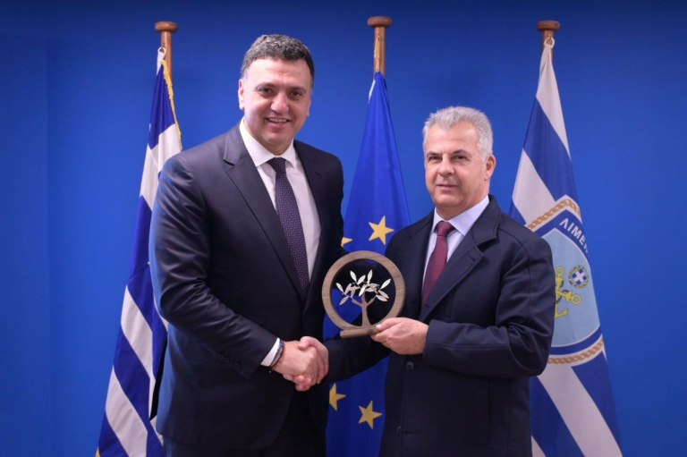 Κικίλιας: Ενισχύουμε την επιχειρησιακή συνεργασία Ελλάδας – Κύπρου στη θαλάσσια ασφάλεια