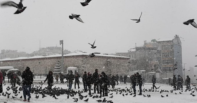 Στα λευκά «ντύθηκε» η Κωνσταντινούπολη την πρώτη ημέρα του χρόνου – Χιονοστιβάδες στην πόλη Βαν [βίντεο]