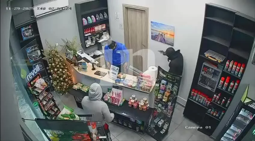 Βίντεο – ντοκουμέντα από τη δράση της συμμορίας που λήστευε βενζινάδικα και μίνι μάρκετ