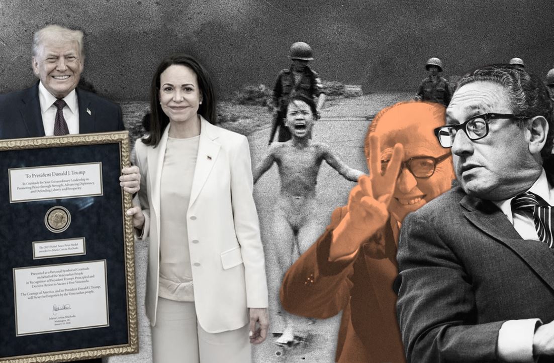 Ματσάδο και Τραμπ δεν είναι οι πρώτοι – Νομπελίστες ειρήνης που στήριξαν πολεμικούς εφιάλτες