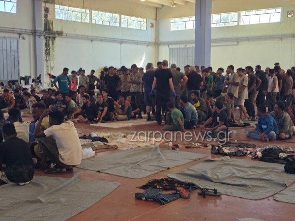 Χανιά: Σοβαρά επεισόδια στον προσωρινό χώρο κράτησης μεταναστών στην Αγυιά – Στο νοσοκομείο 8 αλλοδαποί