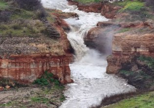 Η Υλίκη από ψηλά: Γεμίζουν οι υδάτινοι ταμιευτήρες της Αττικής