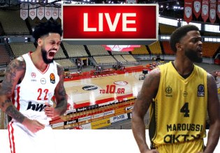 LIVE: Ολυμπιακός – Μαρούσι