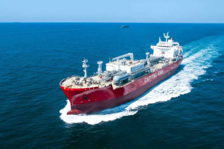 Capital Clean Energy Carriers: Παρέλαβε το μεγαλύτερο στον κόσμο πλοίο μεταφοράς LCO2