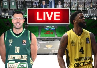 LIVE: Παναθηναϊκός – Μαρούσι