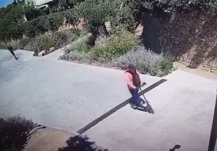 Οι «Ροζ Πάνθηρες» έφυγαν με πατίνια μετά τη ληστεία