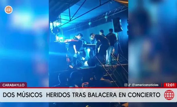 Περού: 2 μουσικοί τραυματίστηκαν σε ένοπλη επίθεση κατά του συγκροτήματός τους στη διάρκεια συναυλίας
