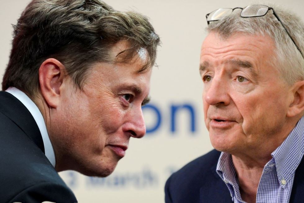 Η Ryanair απαντά στον Μασκ με προσφορά θέσεων για… «μεγάλους ηλίθιους» – 16,99 λίρες χωρίς επιστροφή