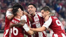 Με τη ριγωτή ερυθρόλευκη κόντρα στη Λεβερκούζεν ο Ολυμπιακός (pic)