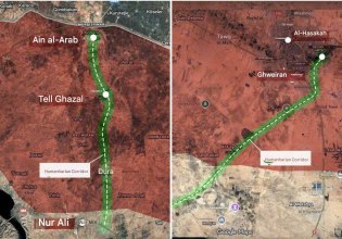 Ο ΟΗΕ επιβεβαιώνει πως η Συρία άνοιξε δύο ανθρωπιστικούς διαδρόμους για Κομπάνι – Χασάκα