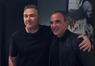 Το ζεϊμπέκικο, το ντουέτο και ο Φρανκ Σινάτρα: Ο Νίκος Αλιάγας και ο Αντώνης Ρέμος έκαναν μαζί Πρωτοχρονιά στη σκηνή