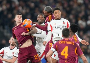 Ρόμα – Μίλαν 1-1: Τυχεροί στη Ρώμη οι «ροσονέρι»