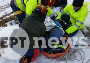 Ταΰγετος: Οι πρώτες εικόνες από την επιχείρηση διάσωσης των ορειβατών – Κατεβάζουν τους πρώτους τραυματίες