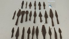 Είκοσι έξι λόγχες της ελληνιστικής περιόδου είχε στο σπίτι του 44χρονος στην Πτολεμαΐδα