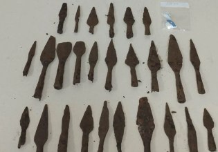 Είκοσι έξι λόγχες της Ελληνιστικής εποχής είχε στο σπίτι 44χρονος στην Πτολεμαΐδα